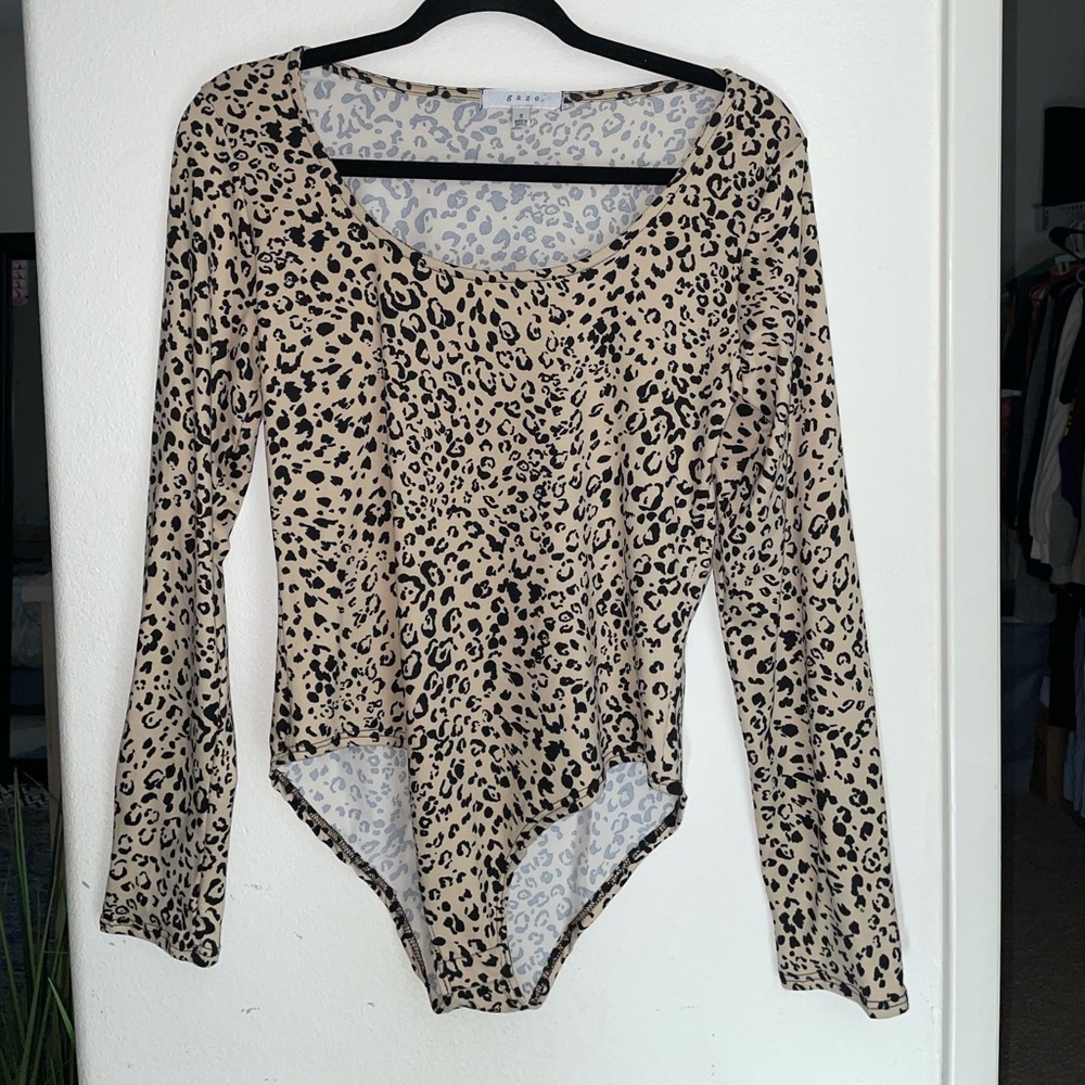 Leopard body suit
